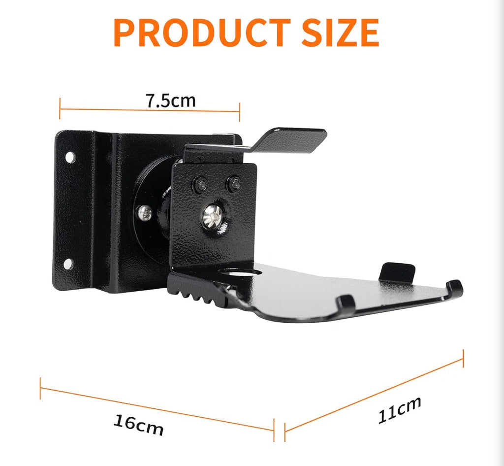 Metal Wall Mount ONLY for Echo Show 5 (3rd Generation)
Swivels up to 360° / Tilts -70° / +70°,Mount Stand Compatible with Show 5 (3rd Gen) with Wire management (Black)