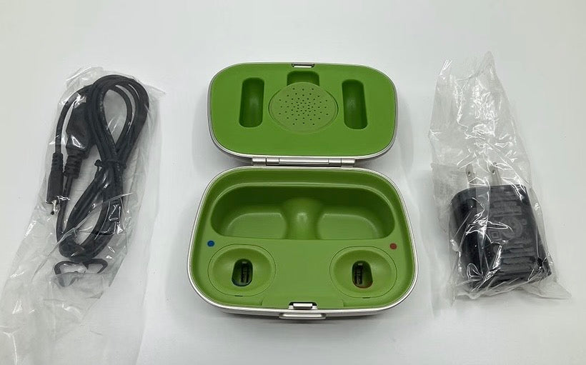 Phonak Paradise, Lumity, Marvel, and Belong Hearing Aid Charger Case (case only, works for RIC)