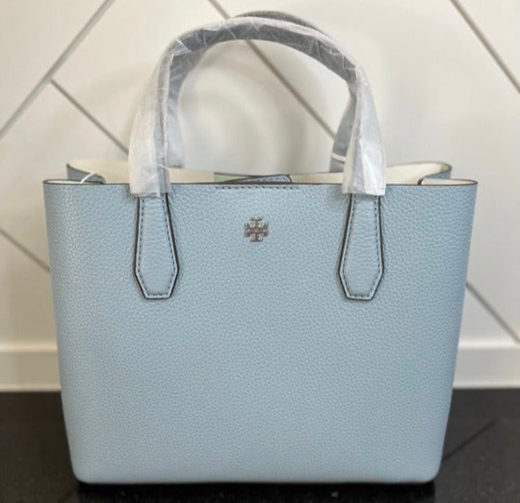 Tory Burch - Blake Small Tote - Pearl Sky / Meadow Mist