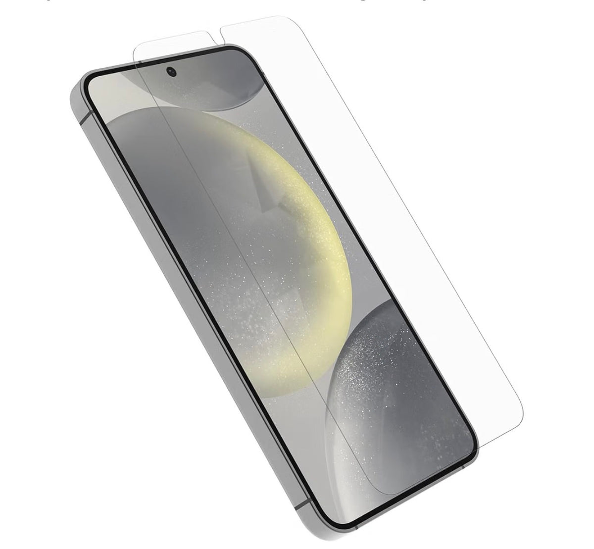 OtterBox Samsung Galaxy S24 Polyarmor Screen Protector Greater Than Glass Clear, True Touch Response, Shock-Absorbing
