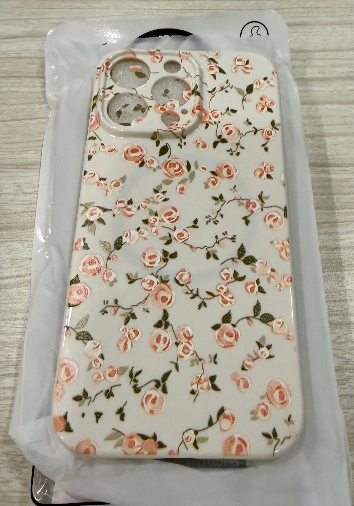 Compatible with iPhone 14 Pro Max Case, Floral Pattern MagSafe Case, Elegant Aesthetic TPU + PC Hybrid Shockproof Protective Cover, Magnetic Phone Case