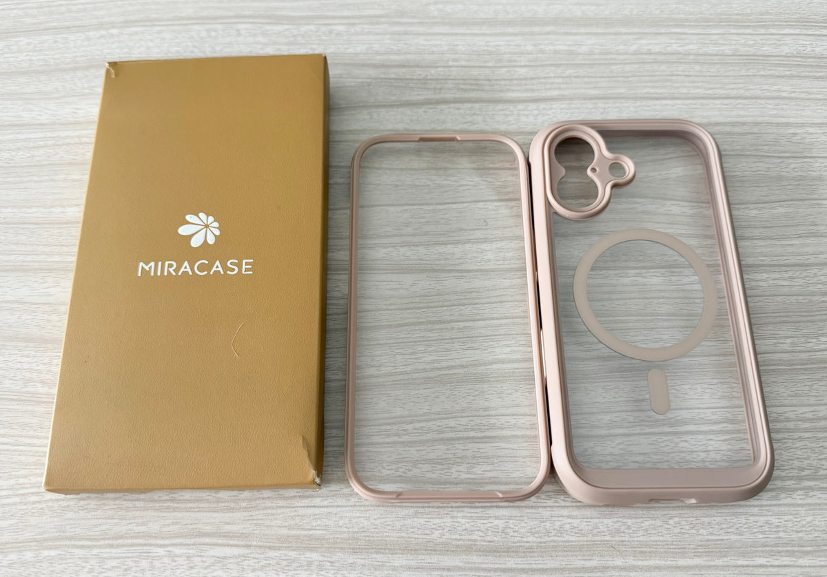 for iPhone 17 Case 6.3'', Full-Body Military Grade Drop Protection Outdoor Phone case with Built-in Glass Screen & Camera Control, Easy Installation, No Gap, Compatible with MagSafe, Gold
