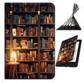 For 6" Kindle 10th Gen 2019 Release Case (Model No. J9G29R), [Auto Wake/Sleep] Shell for Women Men, Books Library