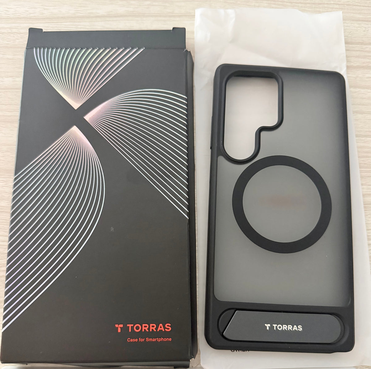 TORRAS Strong Magnetic & Stand for Samsung Galaxy S25 Ultra Case Black
Seamless Stand, Fit for MagSafe, Mil-Grade Drop Protection, Kickstand for Samsung Galaxy S25 Ultra Case, Translucent Matte