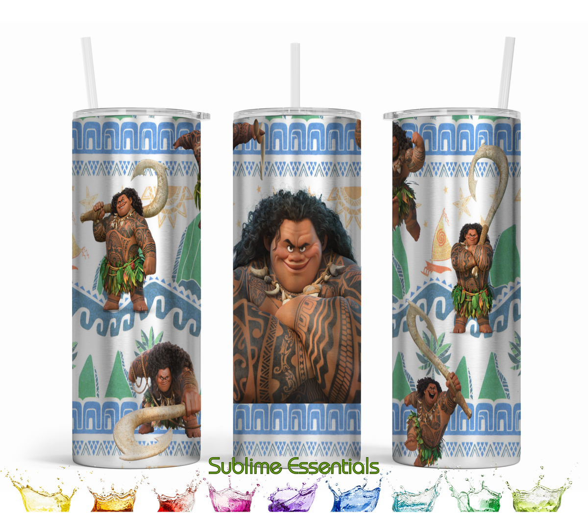 Moana Maui "The Muscle" Digital Download - PNG & JPEG Format
