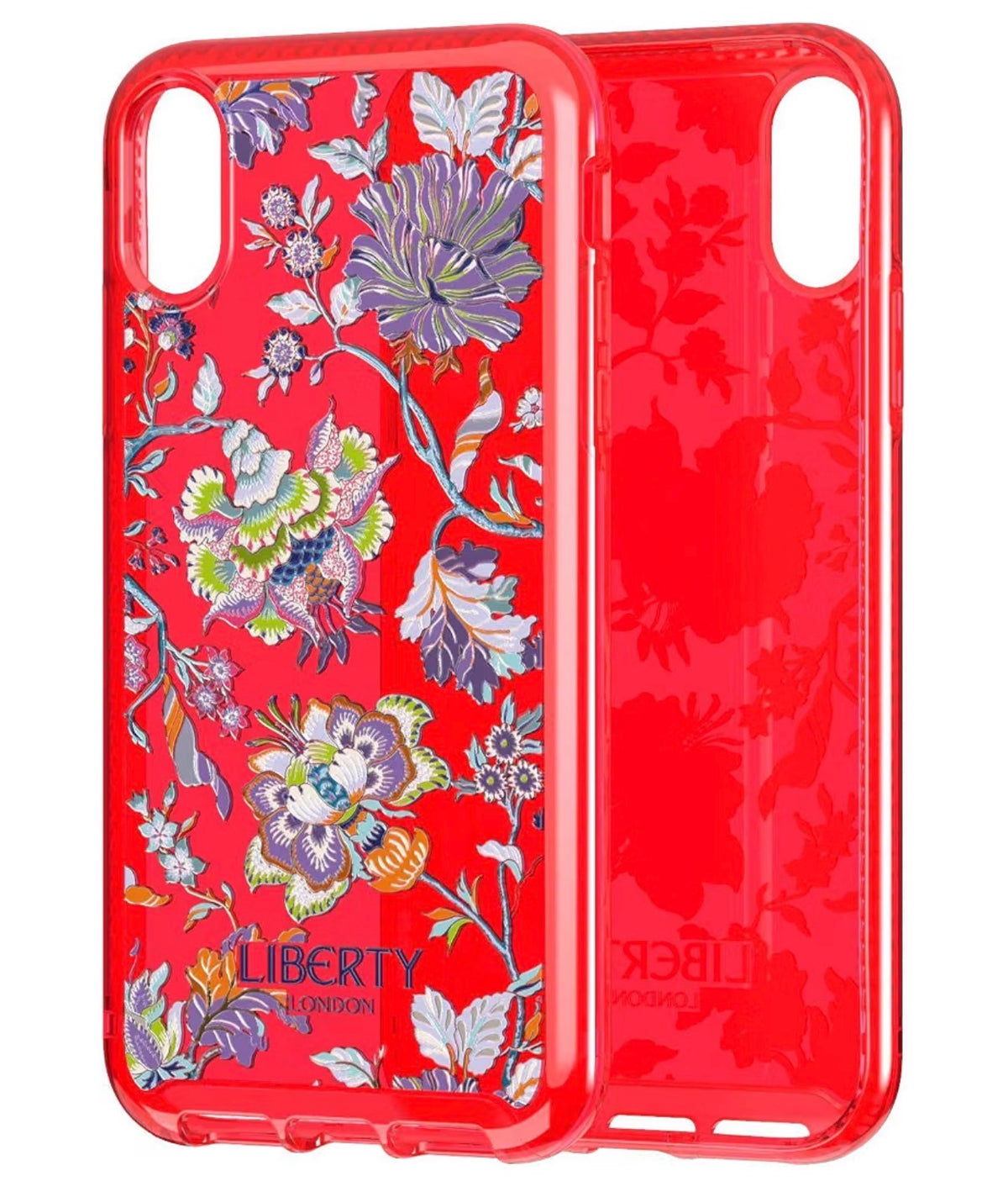 tech21 Pure Print Liberty London Christelle iPhone X/Xs Max - Red