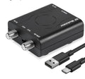 HDMI to RF Modulator, HDM61 VHF HDMI to RF Converter Adapter for TV NTSC Format Output, 1080P PLL Control for Home TV Game Console