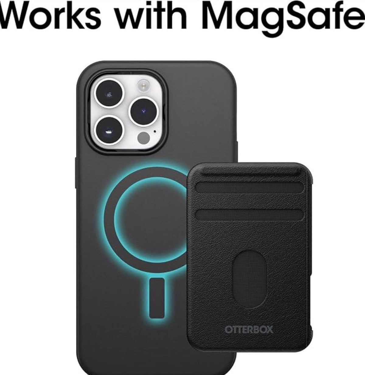 OtterBox Symmetry Series+ Case with Magsafe for iPhone 14 PRO MAX (ONLY) - (Black)