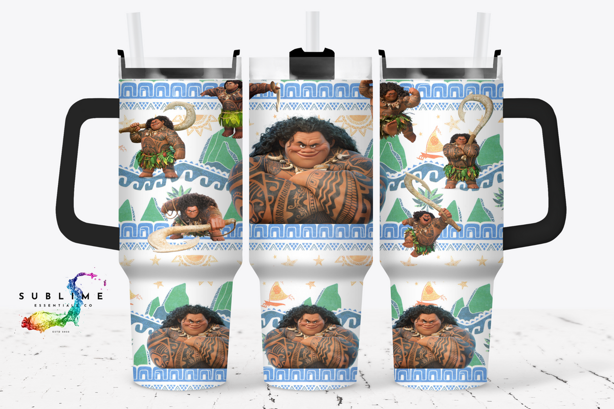 Moana Maui "The Muscle" Digital Download - PNG & JPEG Format