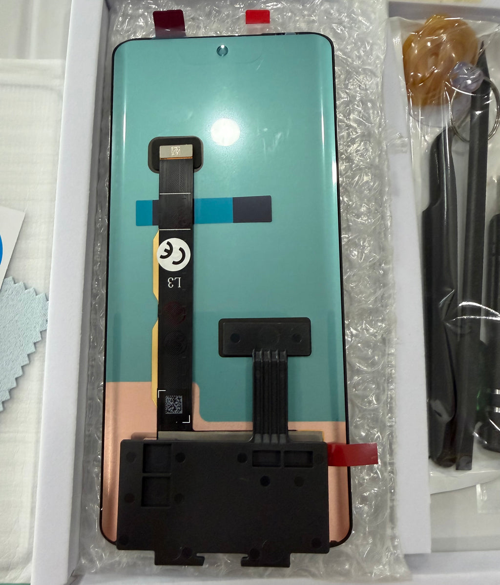 OLED Screen for Motorola Moto Edge 2024 Screen Replacement for Motorola Edge 2024 XT2405 LCD Display Touch Screen Digitizer Assembly with Tools