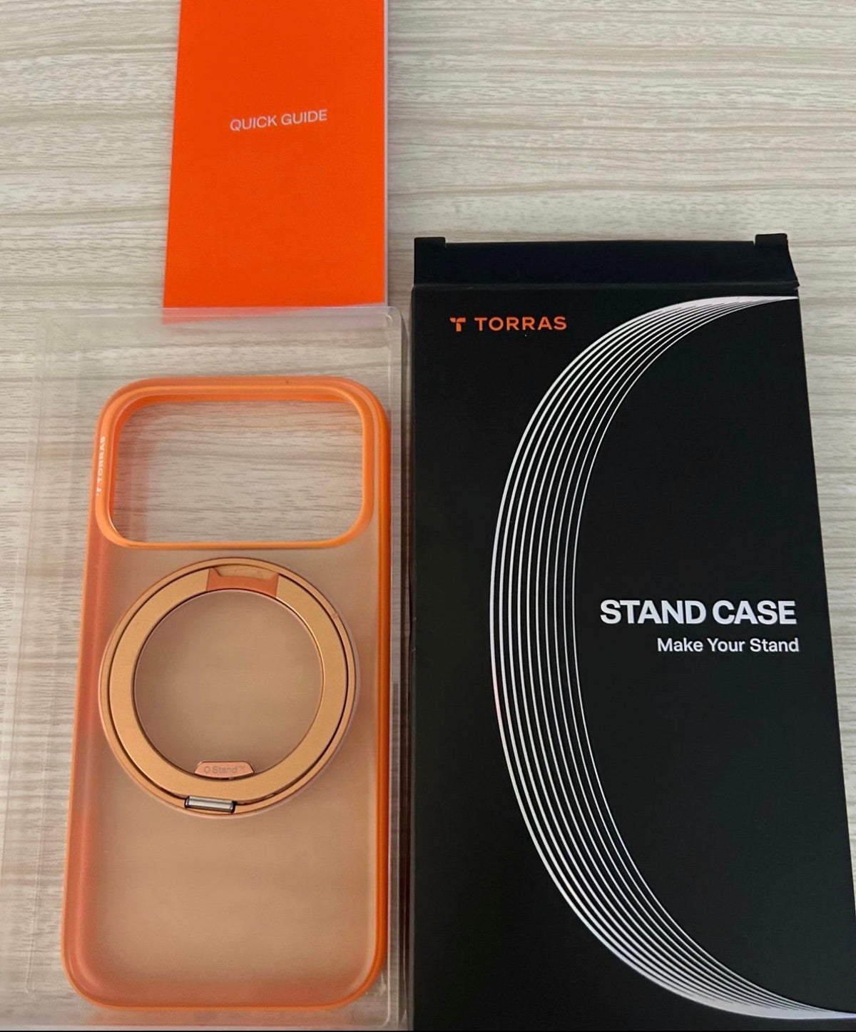 TORRAS for iPhone 17 Pro Case 360 Magnetic Stand, Translucent Cosmic Orange
[Fit for MagSafe] [360° Rotating Kickstand] 4X Mil-Grade Shockproof, Camera Button, Slim, O3 Fitness Series, 6.3"