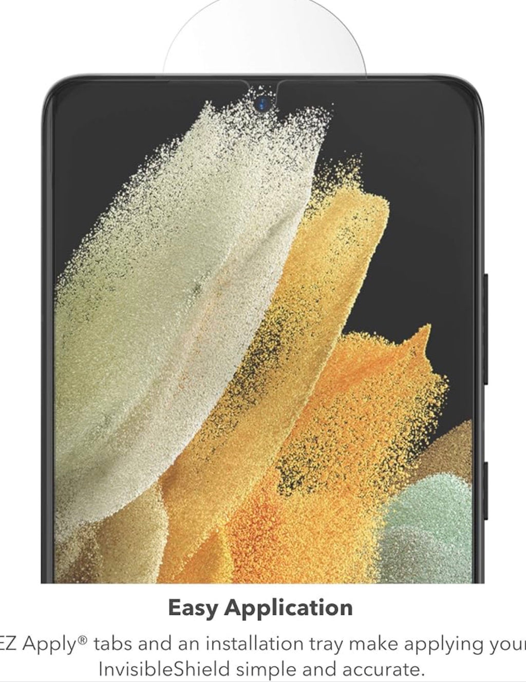 ZAGG InvisibleShield GlassFusion+ - Hybrid Glass Screen Protector - Made for Samsung Galaxy S21 (6.2") 5G - Case Friendly