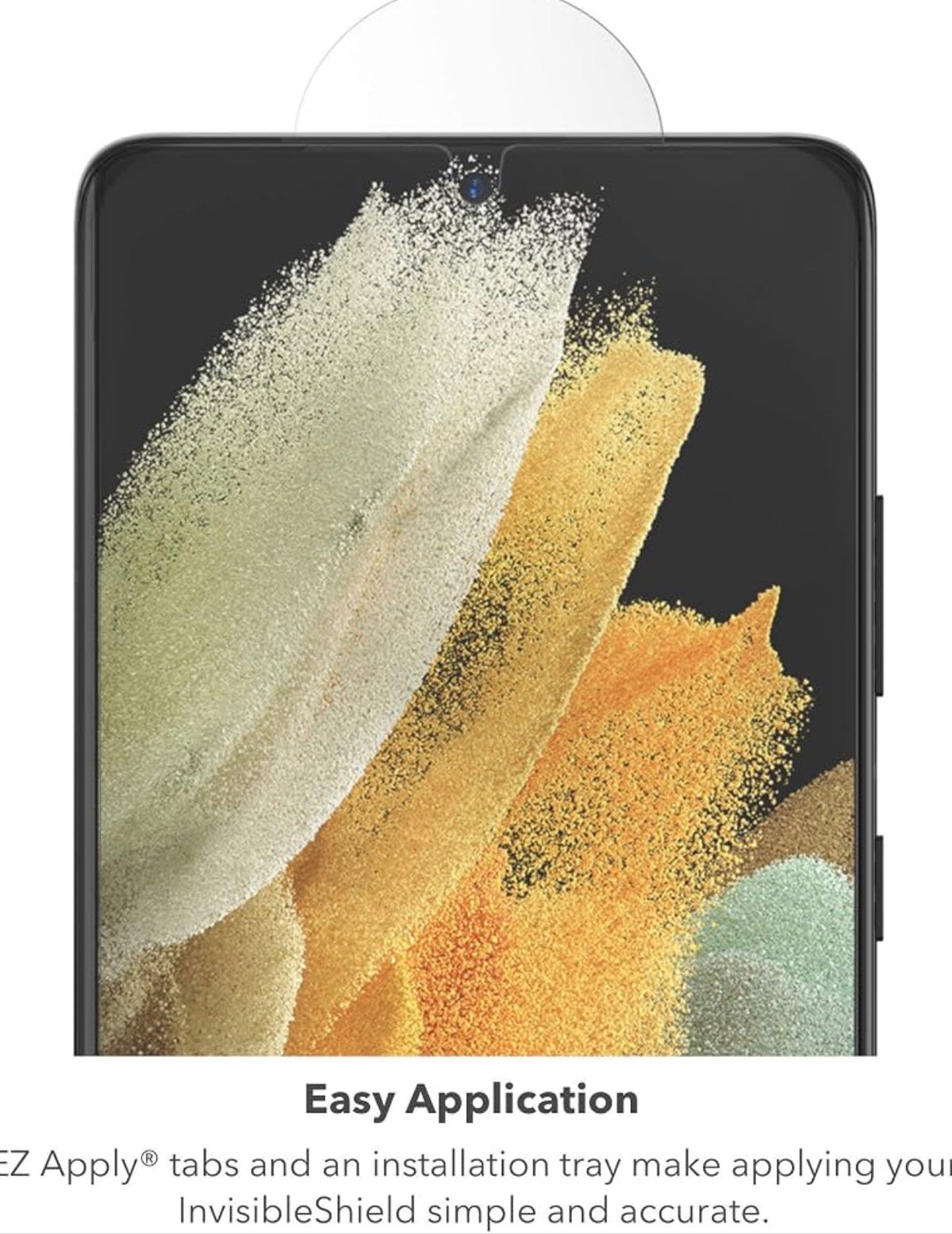 ZAGG InvisibleShield GlassFusion+ - Hybrid Glass Screen Protector - Made for Samsung Galaxy S21 (6.2") 5G - Case Friendly