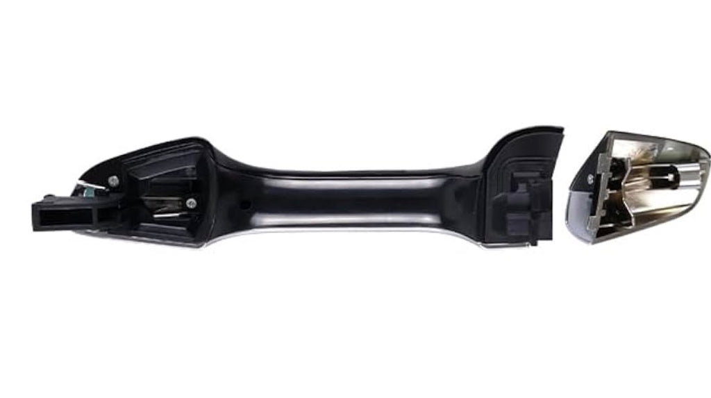 Rear Right Exterior Door Handle Chrome with Black Painted Compatible with Kia Optima 2016-2019