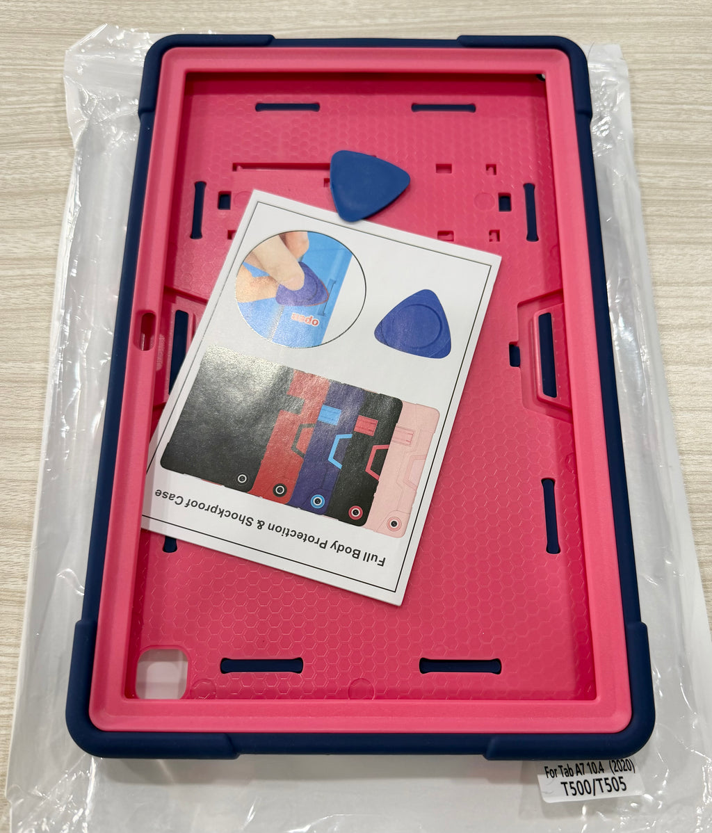 For Samsung Galaxy Tab A7 10.4 Case 2022, Slim Heavy Duty Silicone High Impact Protective Kickstand Case for Galaxy Tab A7 10.4 inch 2020 2022 (SM-T500/T505/T507/T509)