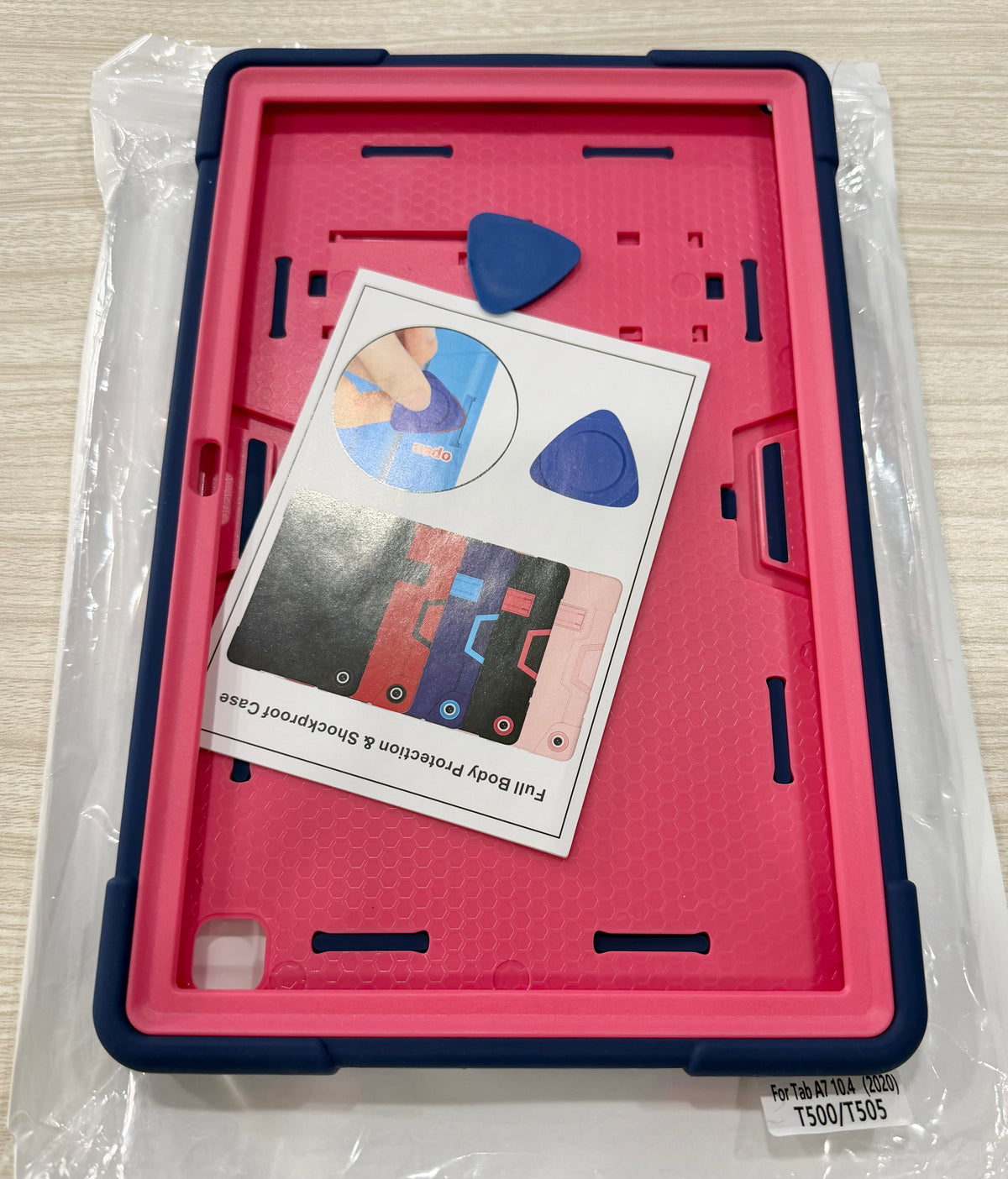 For Samsung Galaxy Tab A7 10.4 Case 2022, Slim Heavy Duty Silicone High Impact Protective Kickstand Case for Galaxy Tab A7 10.4 inch 2020 2022 (SM-T500/T505/T507/T509)