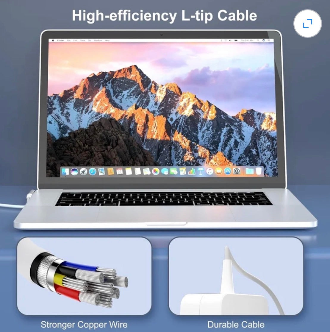 Charger 60W T-Tip Charger, Mag 2 Power Adapter, Safe Fast Charging, Compatible with Pro 11 inch and 13 inch After Mid 2012 (Applicable to 2012-2018)