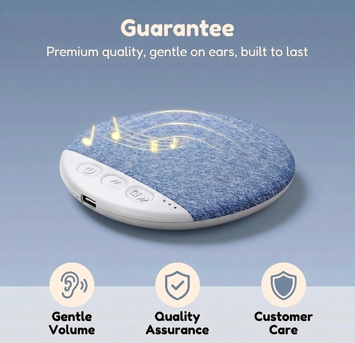 Dream Pillow Speaker, Ultra-Thin Bluetooth Sleep Speaker for Side Sleeper, Wireless Under Pillow Speaker for Sleeping