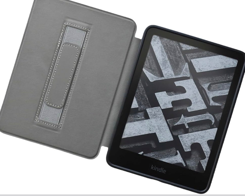 Case for 6" Kindle 11th Generation 2024/2022
Lightweight PU Leather Foldable Protective Cover, Magnetic Closure, Auto Wake/Sleep, Hand Strap, Sea Turtle