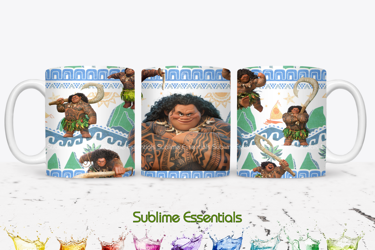 Moana Maui "The Muscle" Digital Download - PNG & JPEG Format
