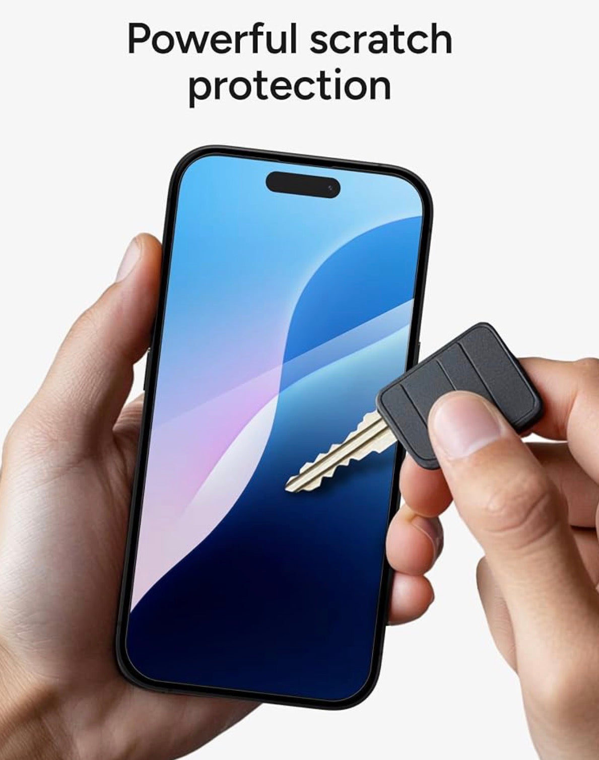 ZAGG Glass+ Screen Protector for iPhone 16 Pro Max – 3X Stronger Tempered Glass with Reinforced Edges, Scratch & Smudge Resistant, InvisibleShield, Easy Installation