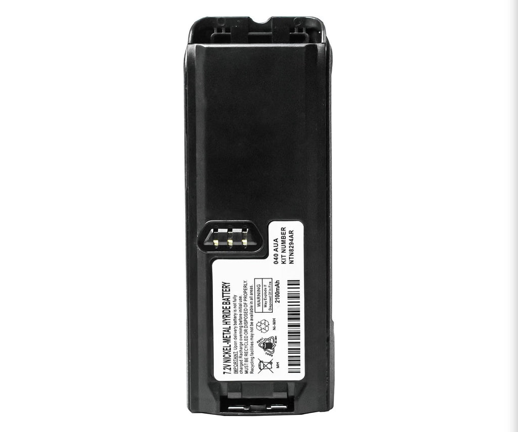 NTN8923AR NTN8294AR NTN8294 2100mAh Ni-MH 7.2V Battery, Compatible with Motorola XTS3000 XTS3500 XTS4250 XTS5000 XTS4250 RNN4006 MTP-200 MTP-300 with Belt Clip