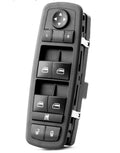 Power Window Switch Driver Side for 68039999AC, 68039999AA, 3+9 Pins, w/o Auto, 2008-2009 Dodge Grand Caravan Nitro Chrysle Town & Country Jp Liberty, 2009 Dodge Journey Master Front Left Button Control