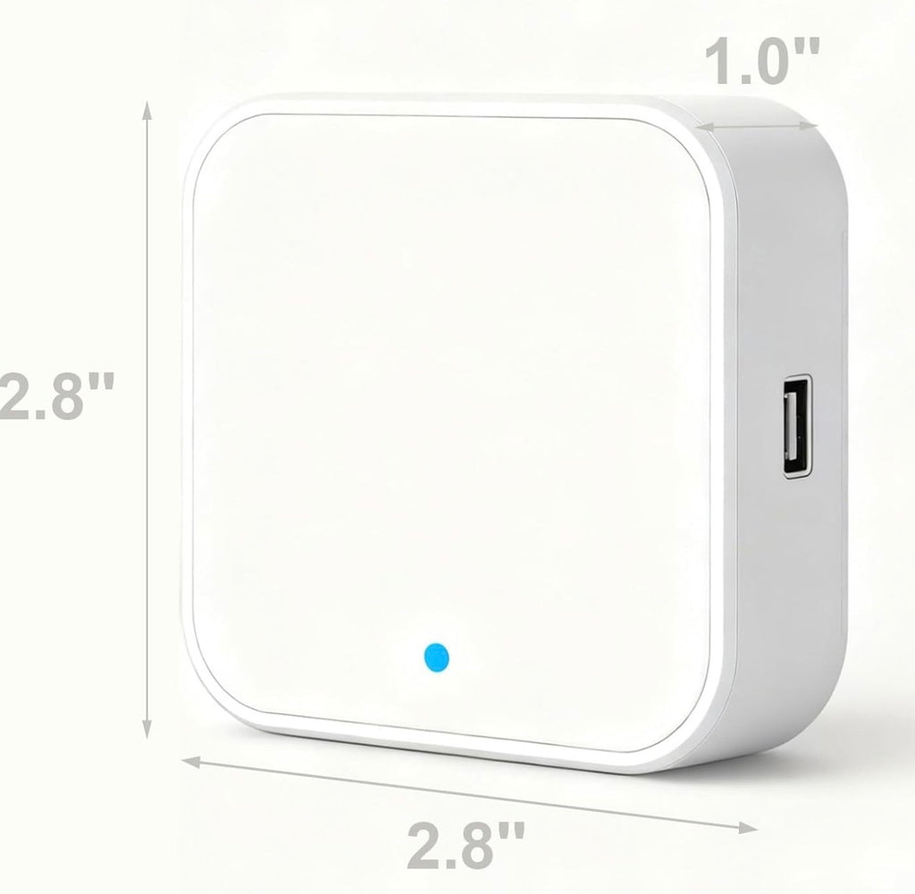 G2 Gateway for Smart Door Lock(TT Lock), White
WiFi Hub Controller with USB Port