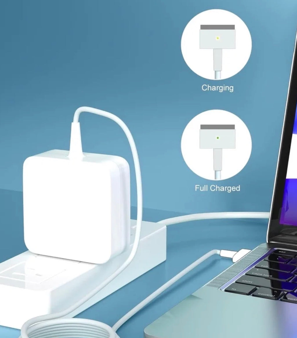 Charger 60W T-Tip Charger, Mag 2 Power Adapter, Safe Fast Charging, Compatible with Pro 11 inch and 13 inch After Mid 2012 (Applicable to 2012-2018)
