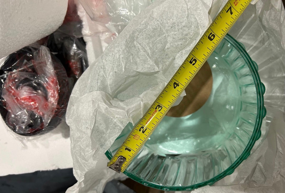 3 Pack - 1 Light Industrial Modern Farmhouse Hanging Pendant Fixture - Mint/Blue