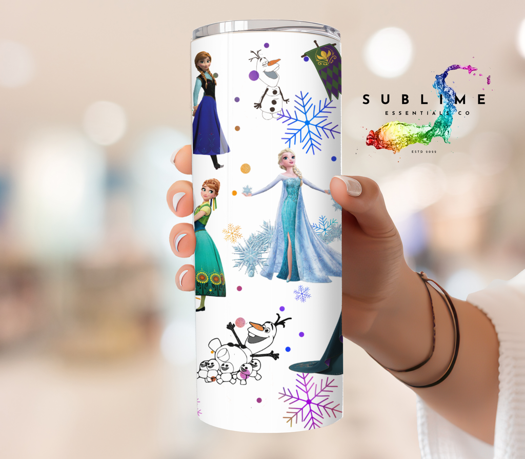 Frozen "Snowflakes Collage" Digital Download - PNG & JPEG Format