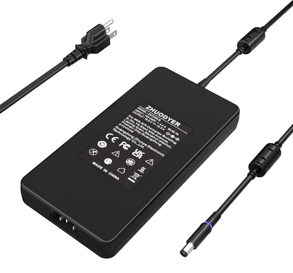 240W for Dell Laptop Charger, Compatible with Alienware & Precision Laptop Compatible with Dell Charger Laptop G16 G15 G7 G5 G3-17 15 x17 x16 x15 M17 M15 Precision 7720 7730 7740 7750 7760 7770 7780