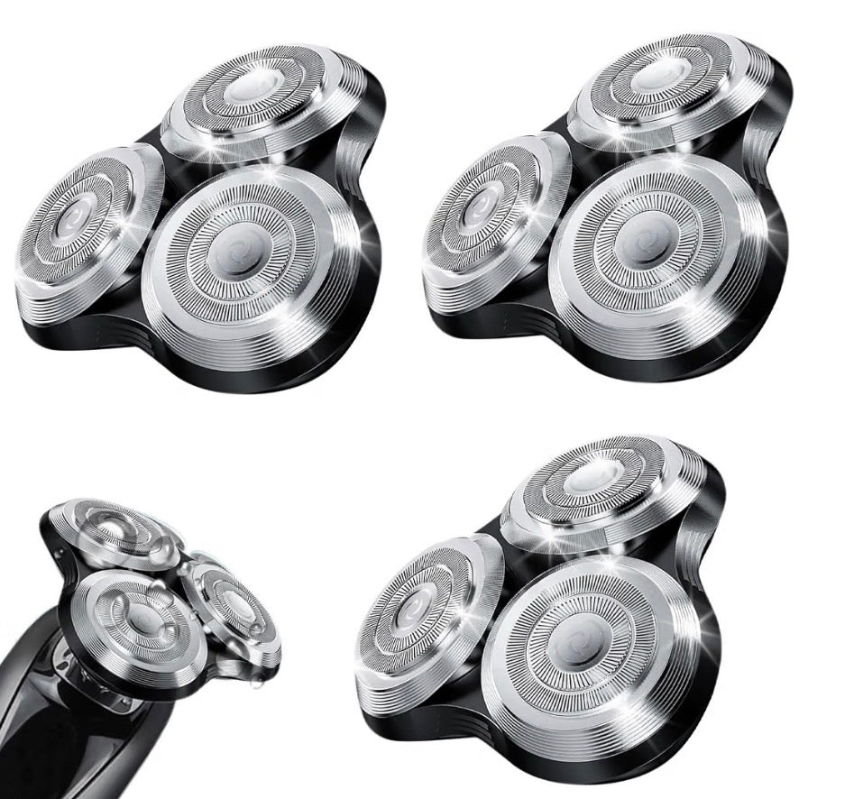 SH90 Replacement Shaver Heads for Philips Norelco Series 9000, Silver