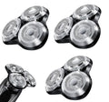 SH90 Replacement Shaver Heads for Philips Norelco Series 9000, Silver