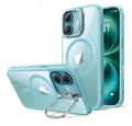 ESR - Magsafe Phone Case for iPhone 16+ Plus - Clear w/Green/Blue